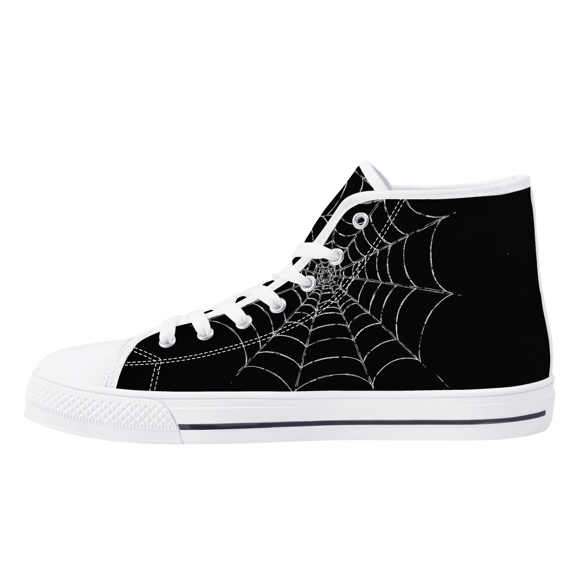 Umbra Web Canvas Hightops (white right inside)