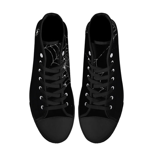 Umbra Web Canvas Hightops (black pair top)
