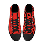 Ladybug Canvas Hightops (black pair top)