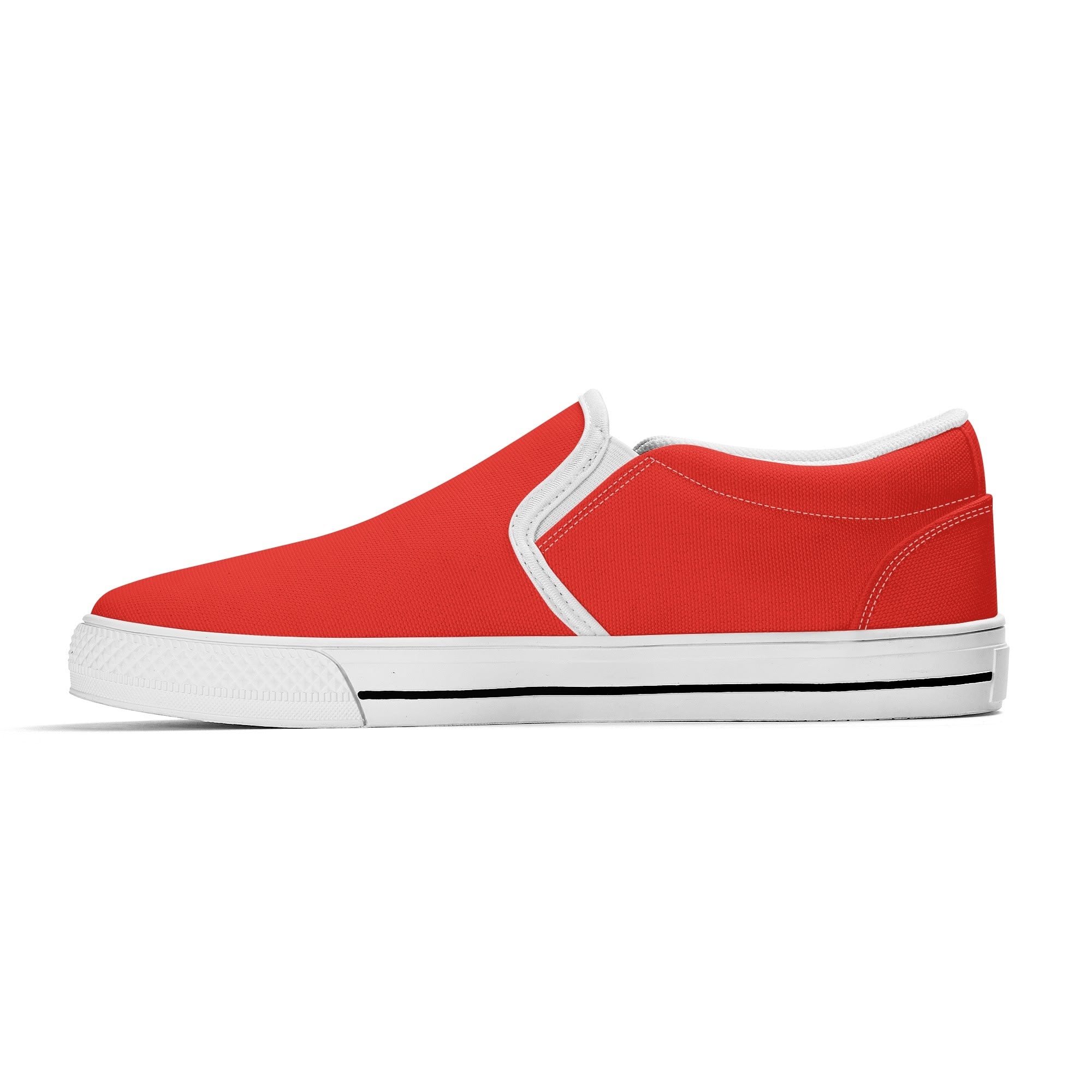 Ladybug Canvas Slipons (white right inside)