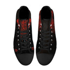 Bloodmoon Raven Canvas Hightops (black pair top)