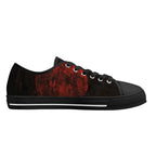 Bloodmoon Raven Canvas Lowtops (black left inside)