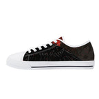 Bloodmoon Raven Canvas Lowtops (white right inside)