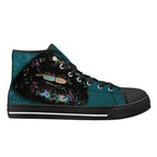 Prism Lips Canvas Hightops (black right outside)