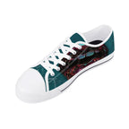 Prism Lips Canvas Lowtops (white right above angled)