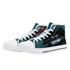Prism Lips Canvas Hightops (white pair angled)