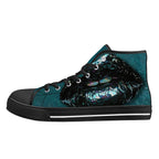 Prism Lips Canvas Hightops (black left outside)