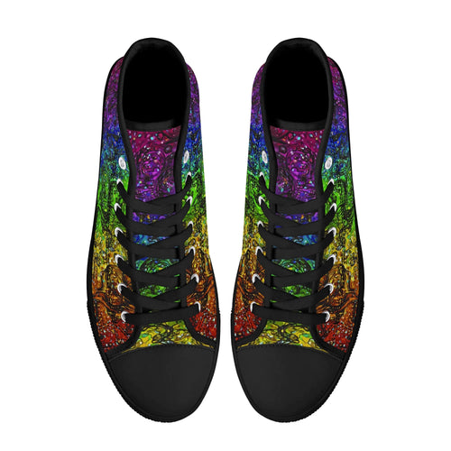 Prism Storm Canvas Hightops (black pair top)