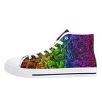 Prism Storm Canvas Hightops (white left outside)