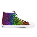 Prism Storm Canvas Hightops (white left inside)