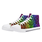 Prism Storm Canvas Hightops (white pair angled)