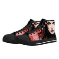 Scarlet Resolve Canvas Hightops (black pair angled)