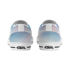 Cherry Blossom Dream Canvas Slipons (white pair rear)
