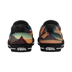 Mars Canvas Slipons (black pair rear)