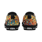 Prism Burst Canvas Slipons (black pair rear)