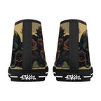 Alas Poor Yorick Canvas Hightops (black pair rear)