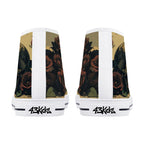 Alas Poor Yorick Canvas Hightops (white pair rear)
