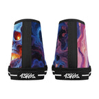 Aethonox Mortis Canvas Hightops (black pair rear)