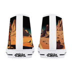 Mars Canvas Hightops (white pair rear)