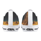 Mars Escape Canvas Lowtops (white pair rear)