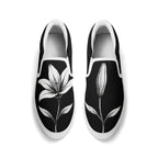 Serene Lily Canvas Slipons (white pair top)