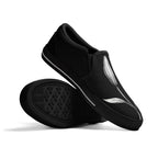Serene Lily Canvas Slipons (black pair stacked)