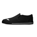Serene Lily Canvas Slipons (black left outside)