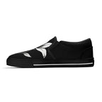 Serene Lily Canvas Slipons (black right inside)