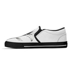Serene Lily Canvas Slipons (black right inside)