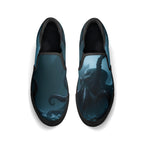 Cthulhu Canvas Slipons (black pair top)