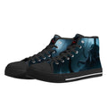 Cthulhu Canvas Hightops (black pair angled)