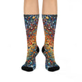 Prism Burst Cushioned Crew Socks