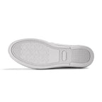 Midnight Blue All Over Canvas Slipons (white right sole)