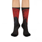 Bloodmoon Raven Cushioned Crew Socks