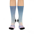 Cherry Blossom Dream Cushioned Crew Socks