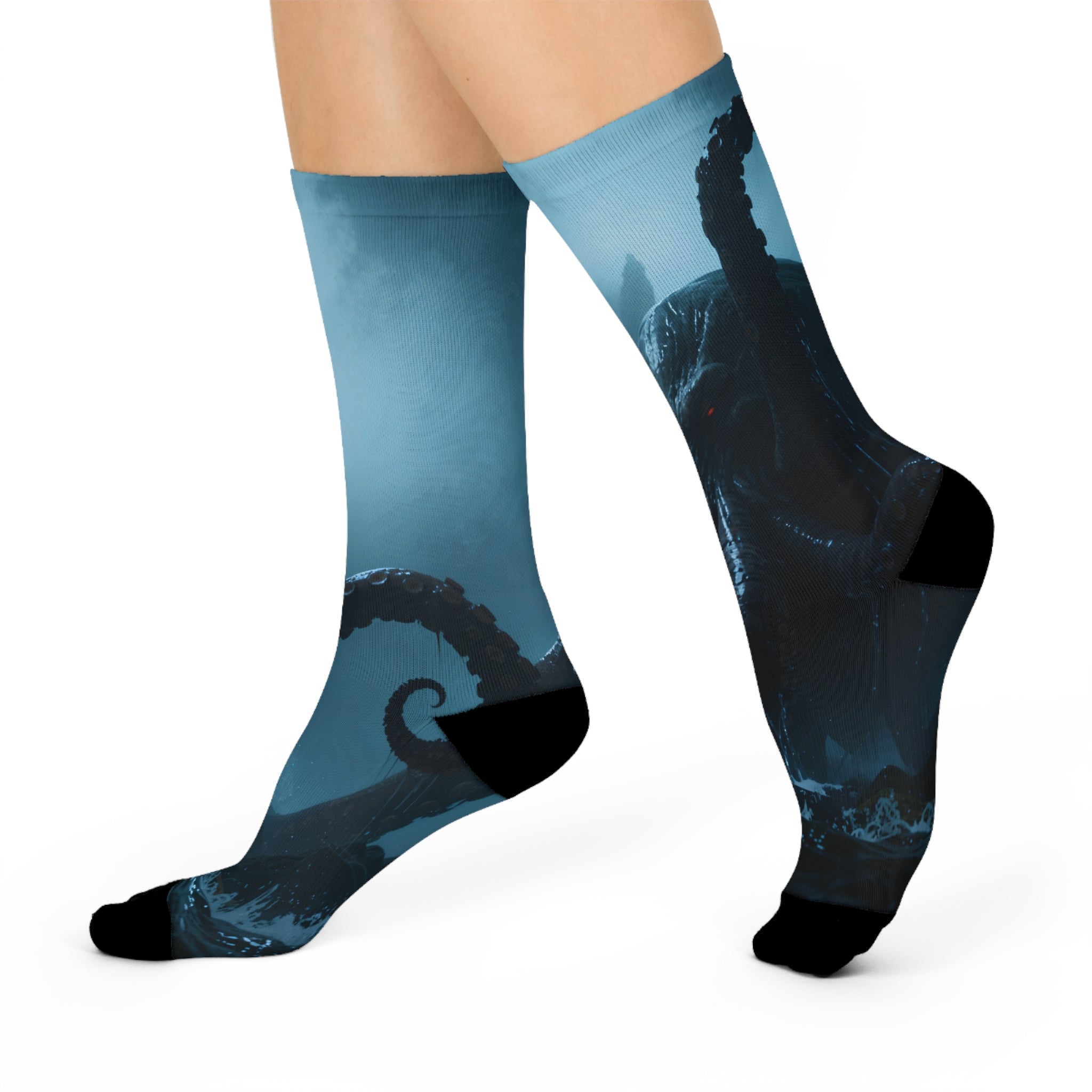 Cthulhu Cushioned Crew Socks